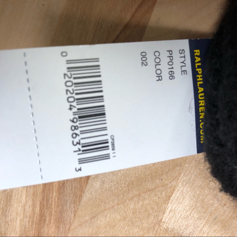 Polo Ralph Lauren Wool Big Pony Ribbed Beanie - Picture 4 of 4